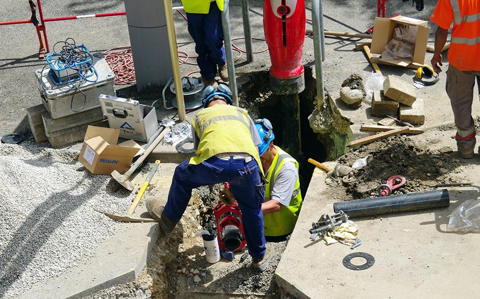 travaux assainissement Villiers-Saint-Frédéric